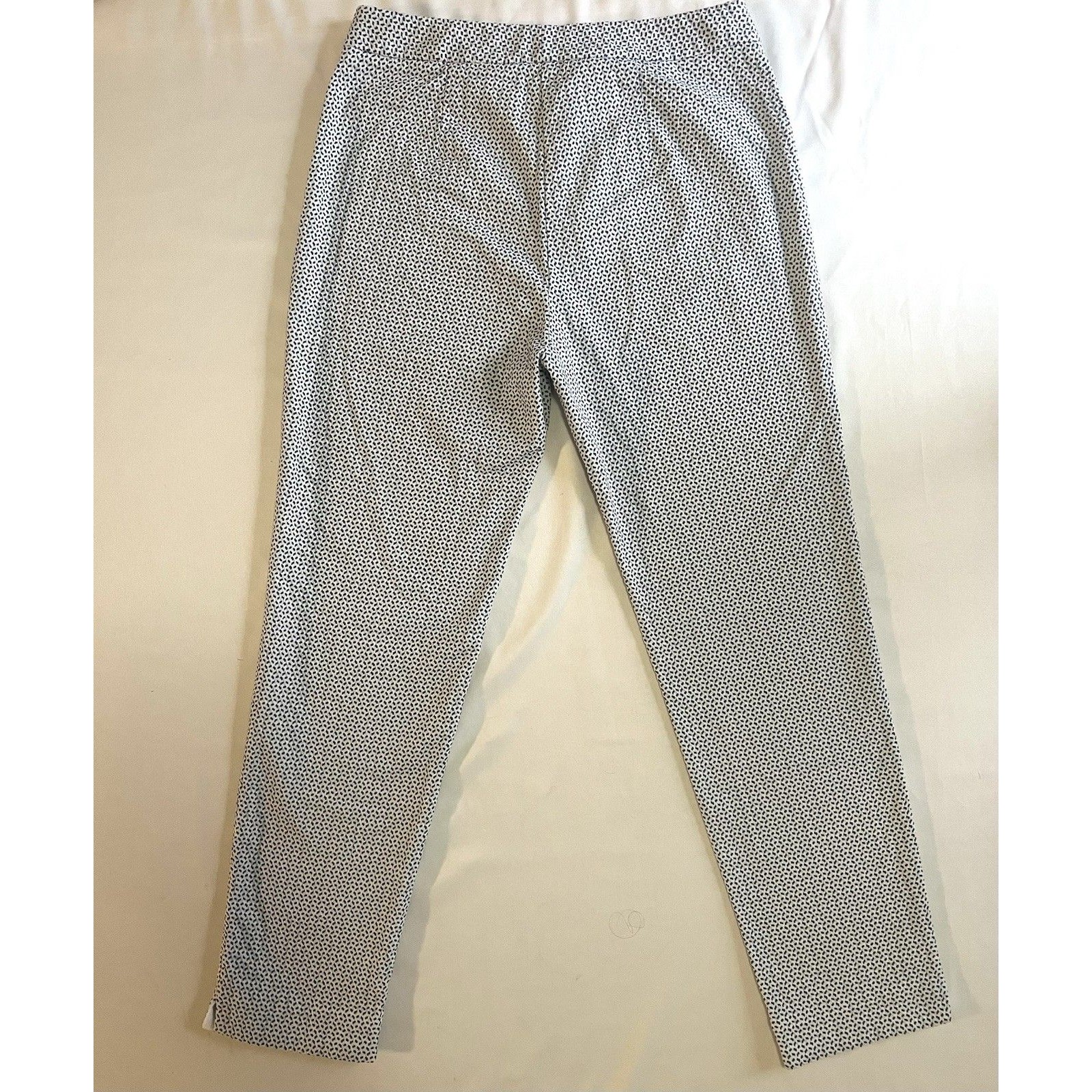 J. Mclaughlin Chino Flat Front Woman’s Pants 8 Stretch Casual Business Wear Euc — image 2 of 6